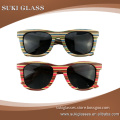 Skateboard glasse sun wooden eyeglasses polarized sun glasses